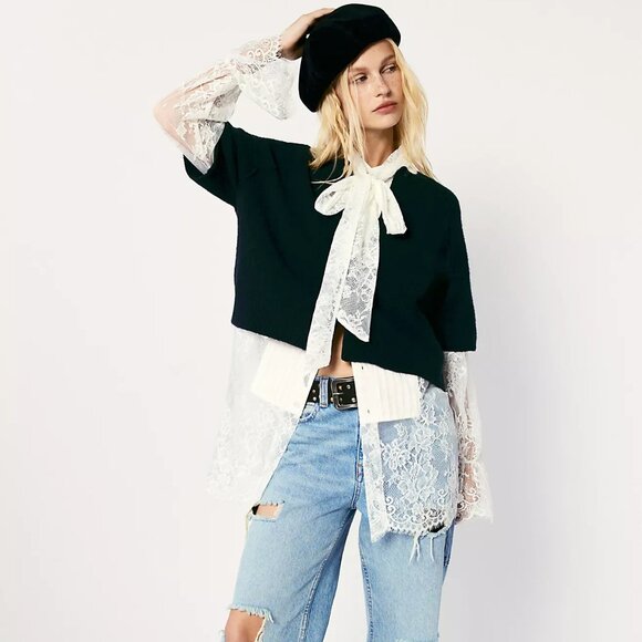 Free People Sweaters - See Me SoftSpun Cardigan